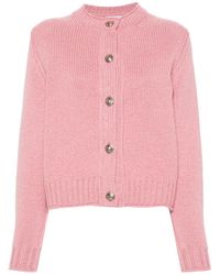 Barrie - Long-Sleeve Cashmere Cardigan - Lyst