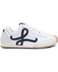 Loewe - Ballet Runner 2.0 Mixed Leather Sneakers - Lyst