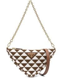 Prada - Handtsche TRIANGLE MINI BAG - Lyst