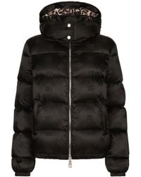 Dolce & Gabbana - モノグラム パデッドジャケット - Lyst