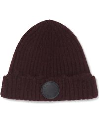 Stella McCartney - Distressed Ribbed-Knit Beanie - Lyst