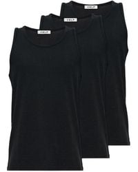 CDLP - Ribbed Tank Tops (Set Of Three) - Lyst