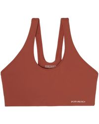 Sporty & Rich - Brassière De Sport N.03 À Logo Imprimé - Lyst