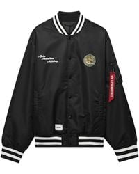 Alpha Industries - Chaqueta Bómber Con Parche De Tigre - Lyst