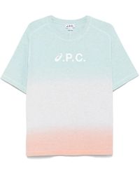 A.P.C. - X Asics T-Shirt Wind - Lyst