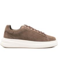 Guess - Suede Platform Sneakers - Lyst