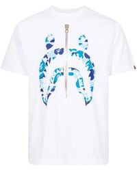 A Bathing Ape - Abc Camo Shark T-shirt - Lyst