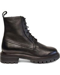 Henderson - Lace-Up Leather Boots - Lyst