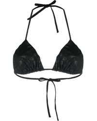 MISBHV - Top de bikini con monograma estampado - Lyst