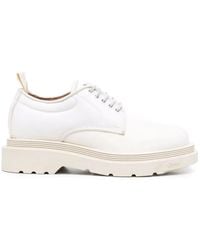Buttero - Lace-Up Leather Derby Shoes - Lyst