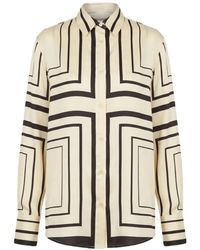 Nicholas - Iris Blouse Met Print - Lyst