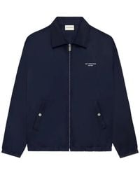 Drole de Monsieur - Logo-Print Zip-Up Jacket - Lyst