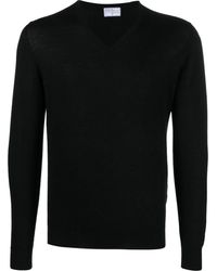 Fedeli - Pullover mit V-Ausschnitt - Lyst