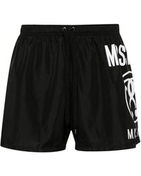 Moschino - Logo-print Swim Shorts - Lyst