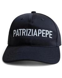 Patrizia Pepe - Logo-Embroidered Baseball Cap - Lyst