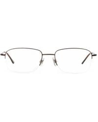 Polo Ralph Lauren - Semi-Rimless Rectangle-Frame Glasses - Lyst
