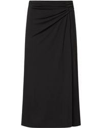 Weekend by Maxmara - Ruched-detail Midi Skirt - Lyst