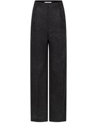 Victoria Beckham - Ethel Wide-Leg Trousers - Lyst
