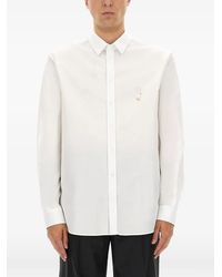 Moschino - Overhemd Met Geborduurde Eend - Lyst