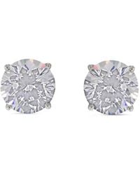 Fantasia by Deserio - Round Stud Earrings - Lyst