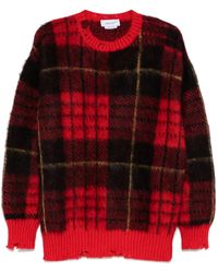 McQueen - Alexander MC Queen "Tartan Distessed" Pullover - Lyst