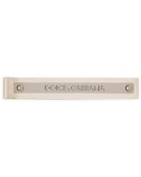 Dolce & Gabbana - Engraved-Logo Brass Tie Clip - Lyst