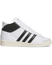 adidas - Jabbar High-Top Leather Sneakers - Lyst