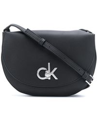 Calvin Klein Bandolera Re-Lock - Negro