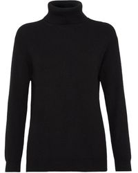 Brunello Cucinelli - Jersey de cachemira con cuello alto - Lyst