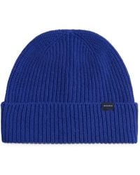 Woolrich - Ribbed-Knit Beanie Hat - Lyst