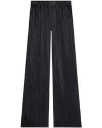 Courreges - Pantalon Fuselé À Effet Froissé - Lyst