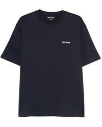 WRSTBHVR - Round Neck T-Shirt - Lyst