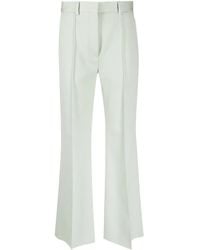 Lanvin - Cropped Flared Trousers - Lyst