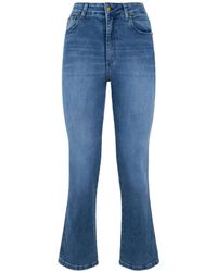 Lois - Malena Straight-Leg Jeans - Lyst