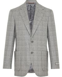 Canali - Geruite Blazer - Lyst