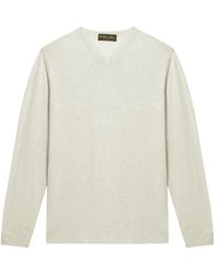 Brooks Brothers - V-Neck Long-Sleeves T-Shirt - Lyst