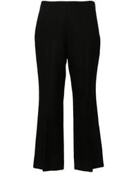 Gucci - Dart-Detail Cropped Trousers - Lyst