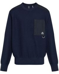Moose Knuckles - Trui Met Zakdetail En Vlakken - Lyst