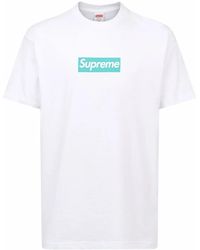 Supreme - X Tiffany & Co. Box Logo T-Shirt - Lyst
