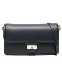 Tommy Hilfiger - Mini Th Heritage Logo-Plaque Crossbody Bag - Lyst