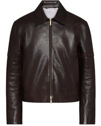 Thom Browne - Leren Jack - Lyst