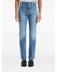 Dondup - Dafne Faded Straight-Leg Jeans - Lyst