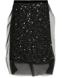 Sacai - Sequin-Embellished Skirt - Lyst