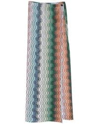 Missoni - Jupe Longue De Plage À Motif Chevrons - Lyst