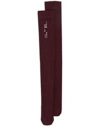 Unravel Project Socken mit Logo - Rot