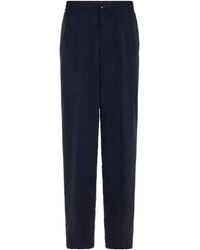 Giorgio Armani - Pantalon Texturé À Poches Passepoilées - Lyst