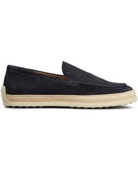Tod's - Gomma Leather Loafers - Lyst