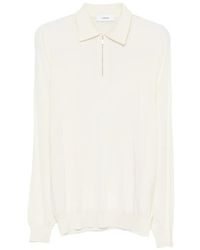 Lardini - Polo À Fermeture Zippée - Lyst