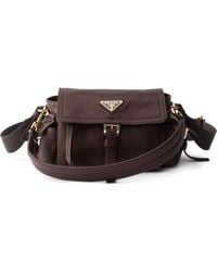 Prada - Explore Nappa Leather Mini-Bag - Lyst