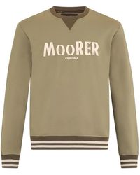 Moorer - Marten Round-Neck Sweatshirt - Lyst